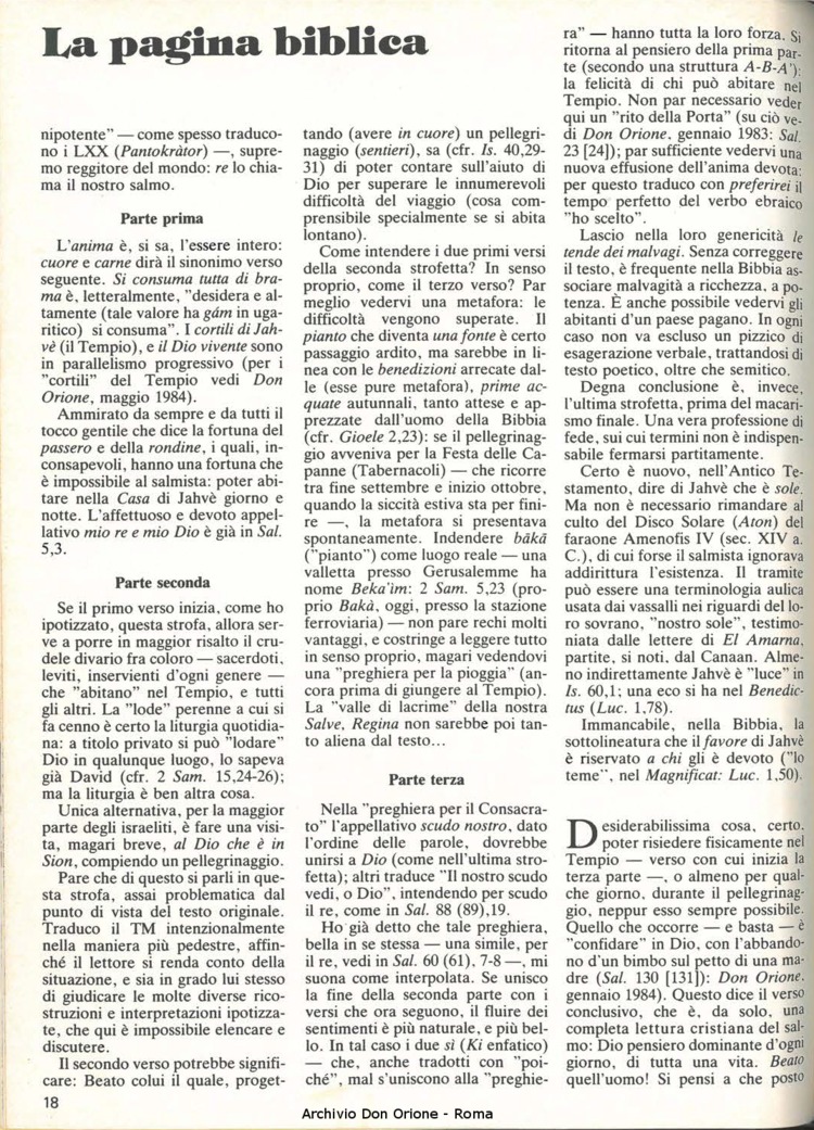 Don Orione, 79, 06, 01-06-1984, pagina 18