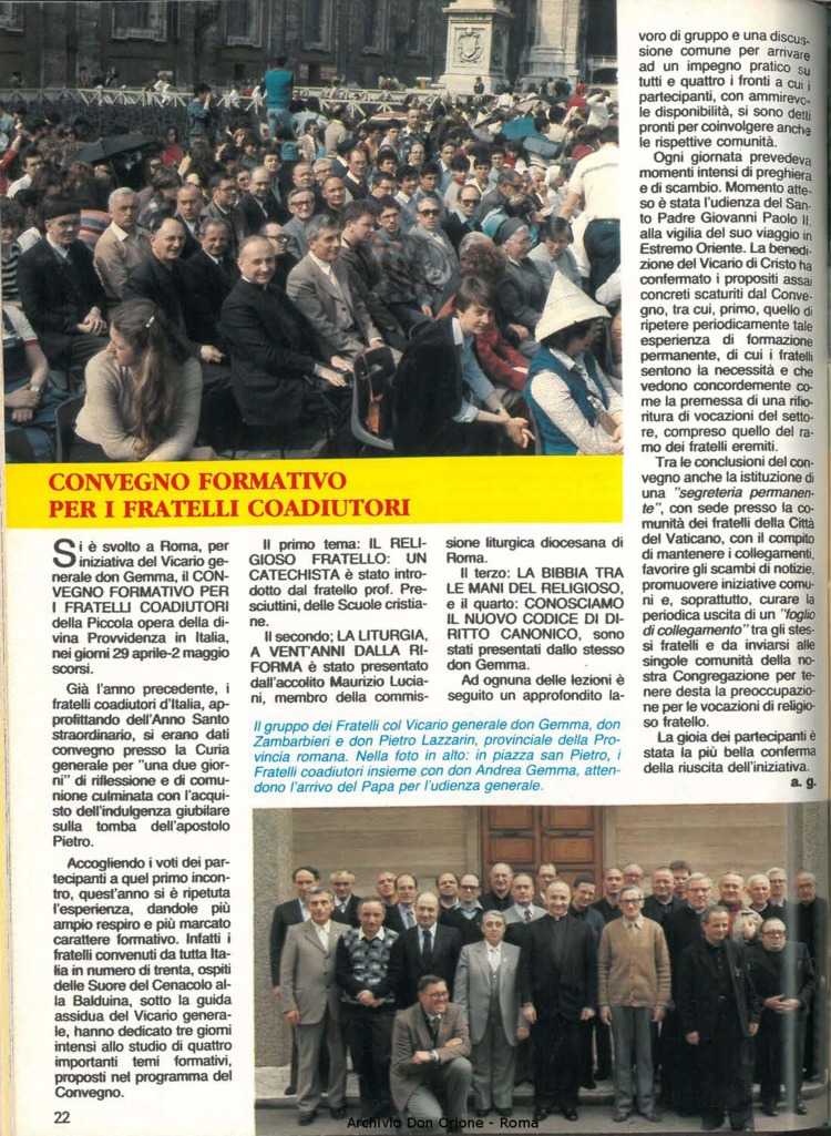 Don Orione, 79, 06, 01-06-1984, pagina 22