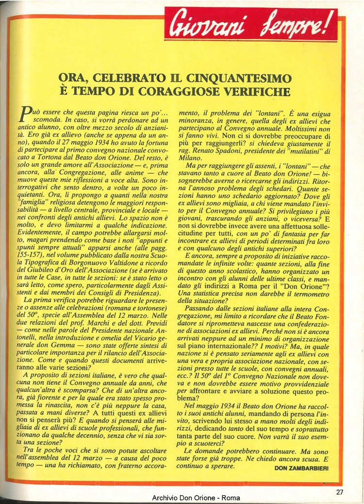Don Orione, 79, 06, 01-06-1984, pagina 27