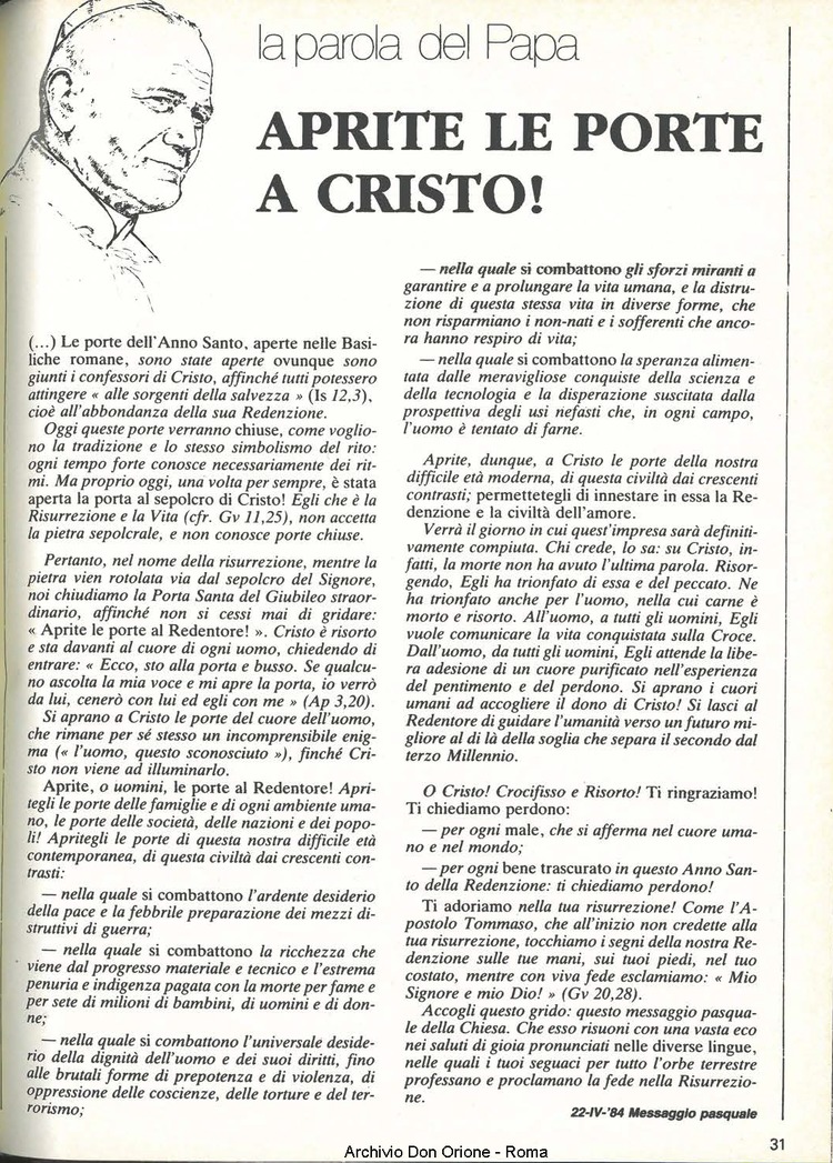 Don Orione, 79, 06, 01-06-1984, pagina 31