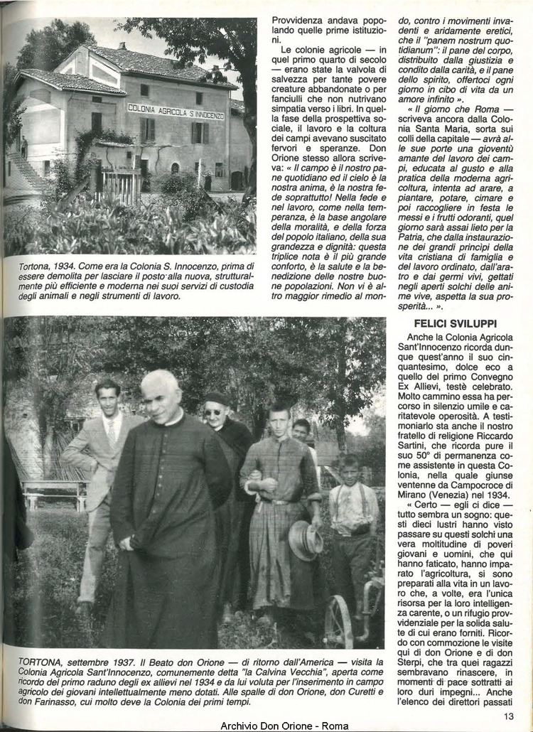 Don Orione, 79, 07, 01-07-1984, pagina 13