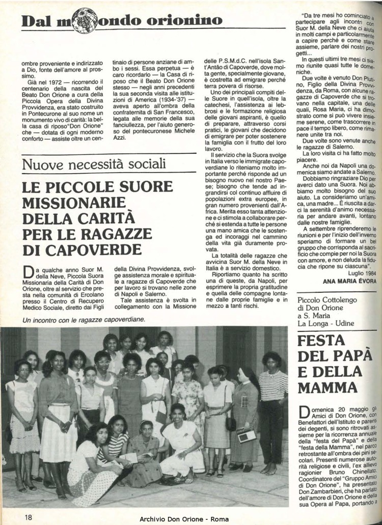Don Orione, 79, 08, 01-10-1984, pagina 18