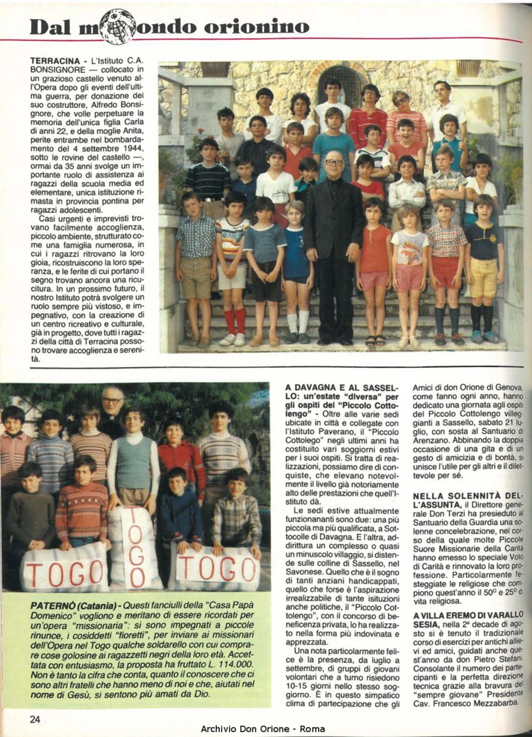 Don Orione, 79, 08, 01-10-1984, pagina 24