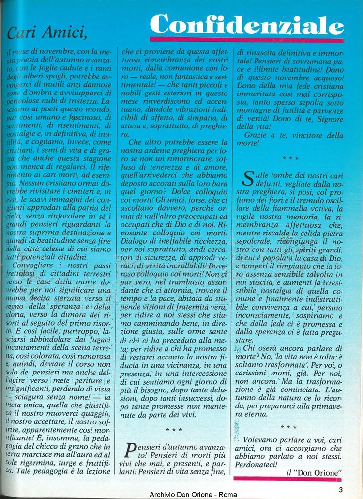 Don Orione, 79, 09, 01-11-1984, pagina 3