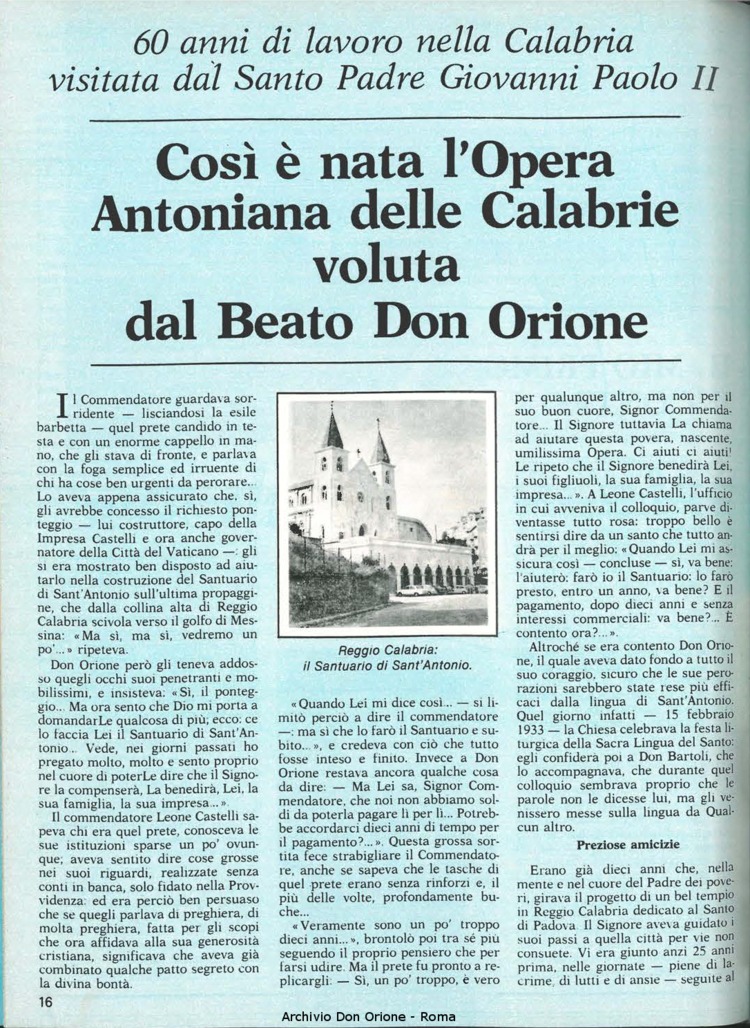 Don Orione, 79, 09, 01-11-1984, pagina 16