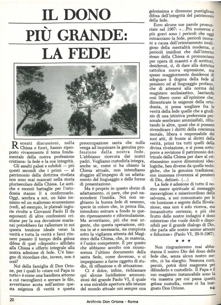 Don Orione, 79, 09, 01-11-1984, pagina 20