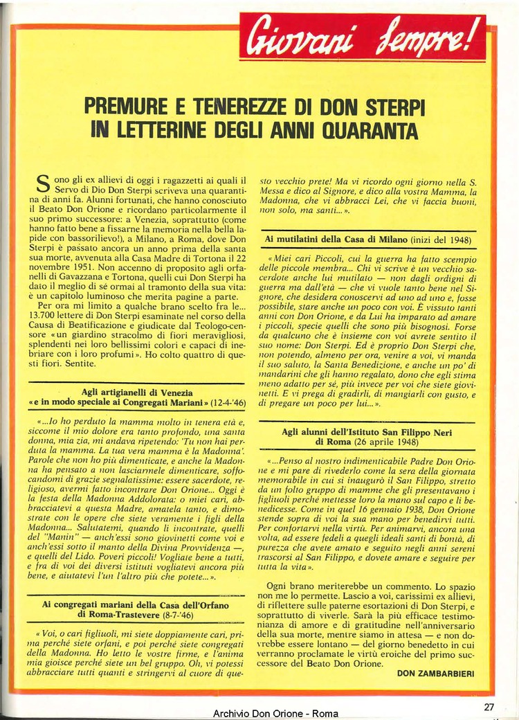 Don Orione, 79, 09, 01-11-1984, pagina 27