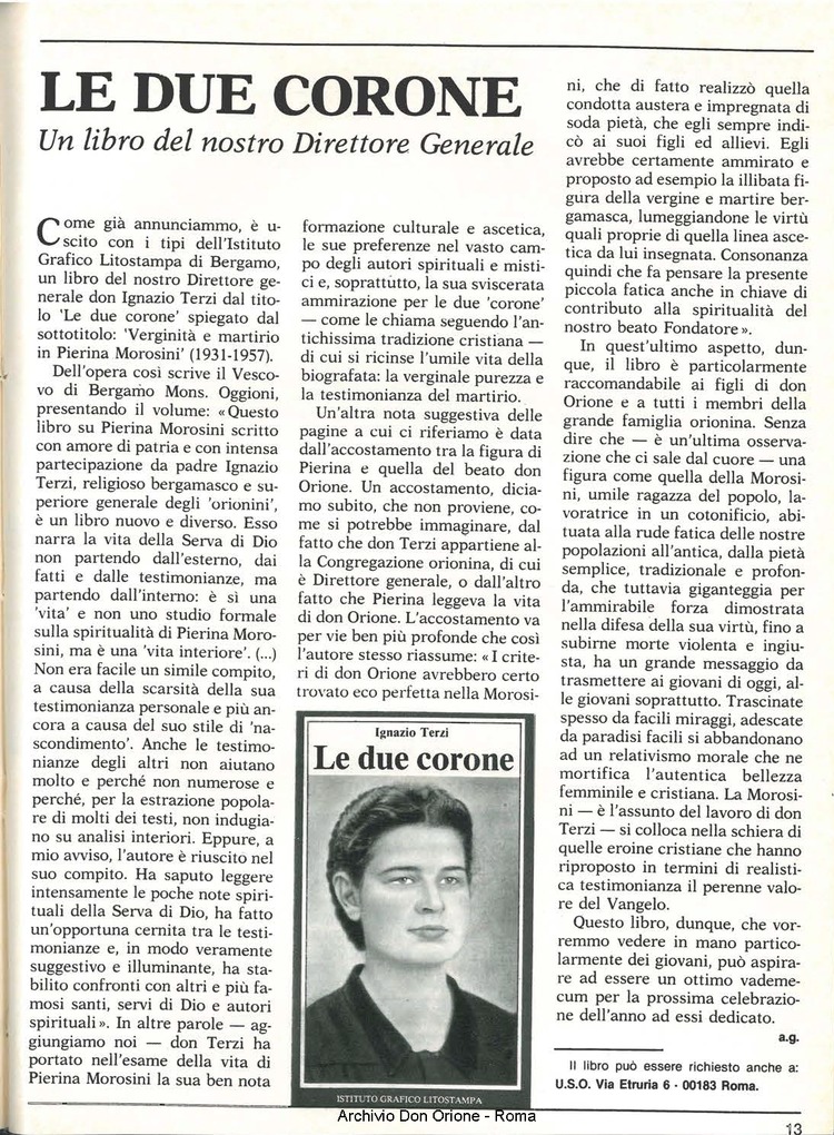 Don Orione, 79, 10, 01-12-1984, pagina 13