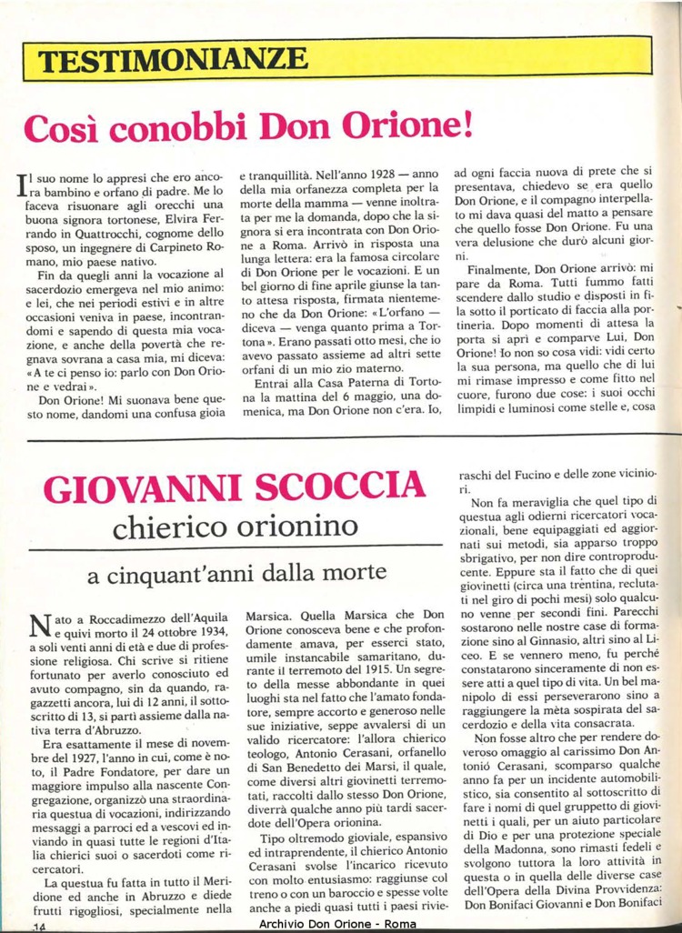 Don Orione, 79, 10, 01-12-1984, pagina 14