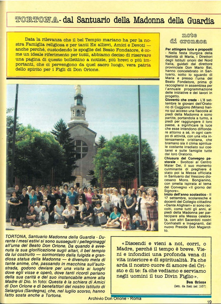 Don Orione, 79, 10, 01-12-1984, pagina 19