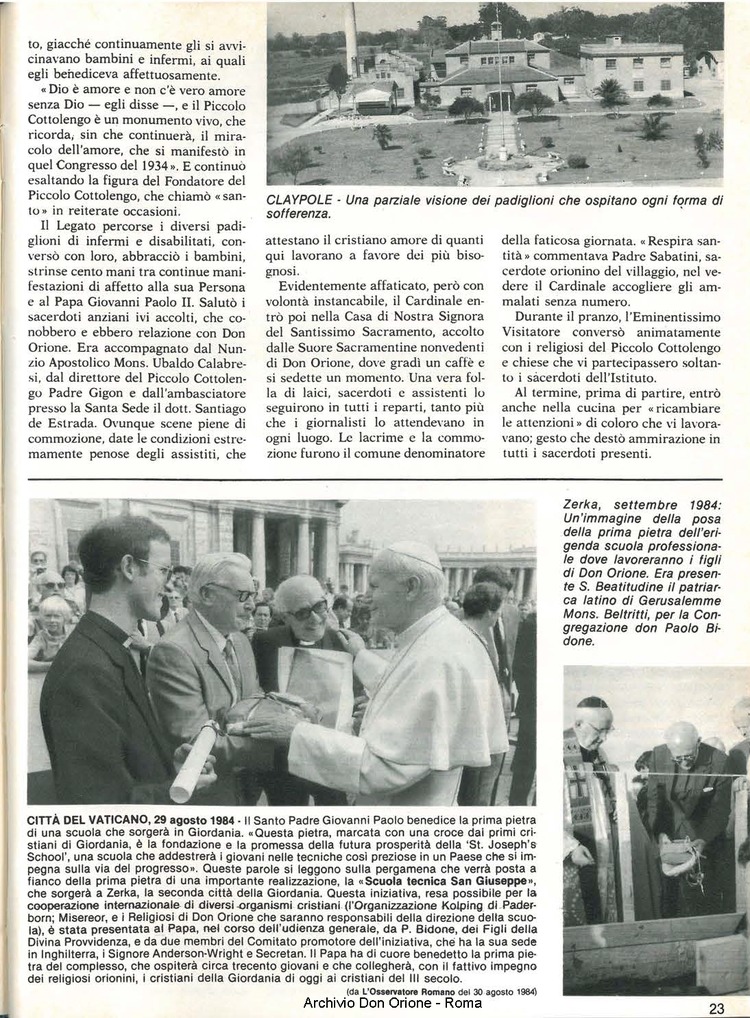Don Orione, 79, 10, 01-12-1984, pagina 23