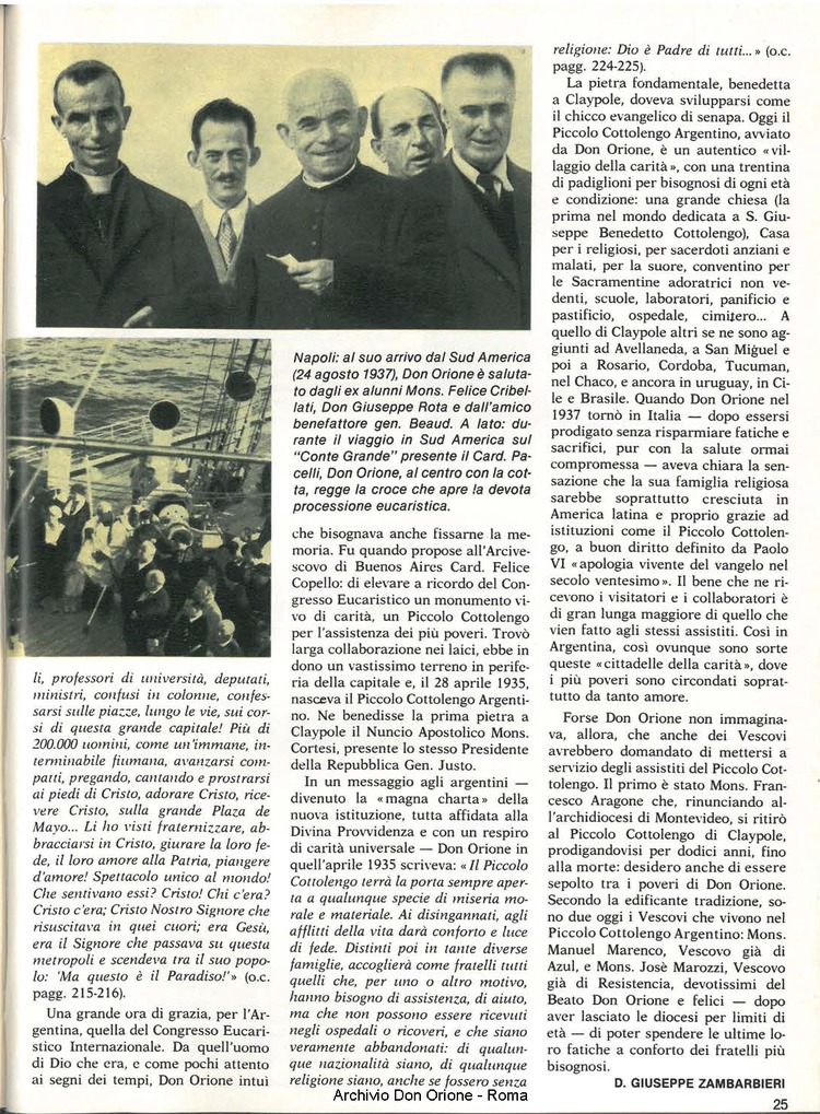 Don Orione, 79, 10, 01-12-1984, pagina 25