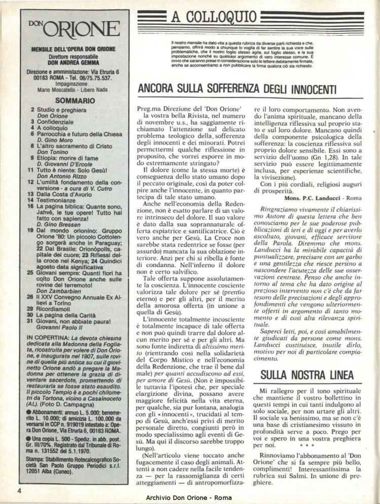 Don Orione, 80, 01, 01-01-1985, pagina 4