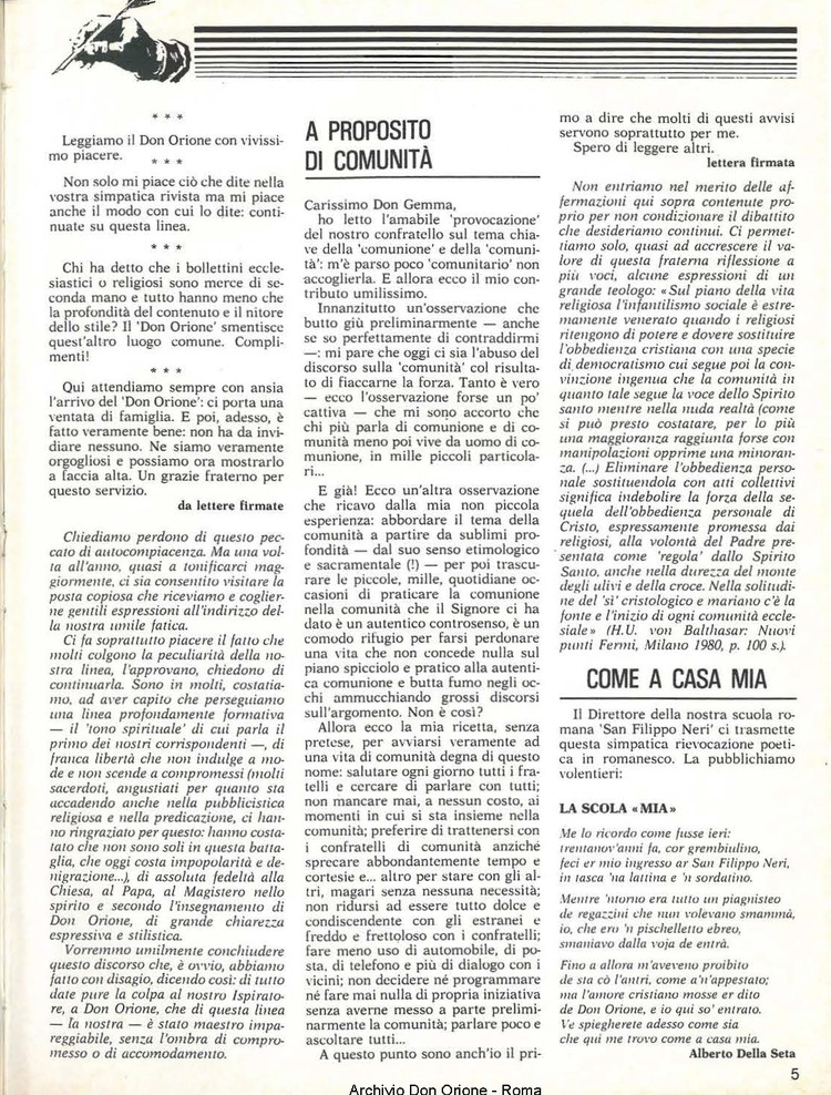 Don Orione, 80, 01, 01-01-1985, pagina 5