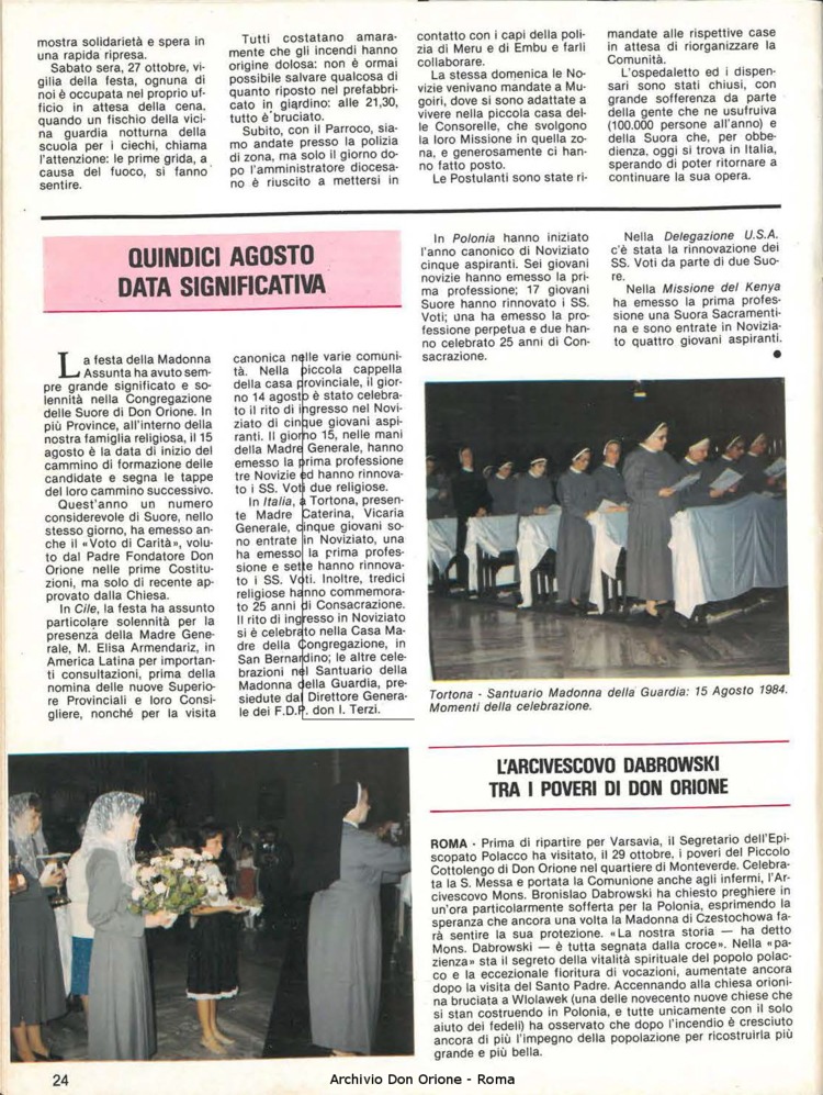 Don Orione, 80, 01, 01-01-1985, pagina 24