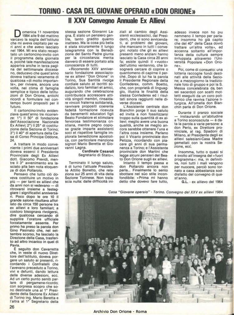 Don Orione, 80, 01, 01-01-1985, pagina 26