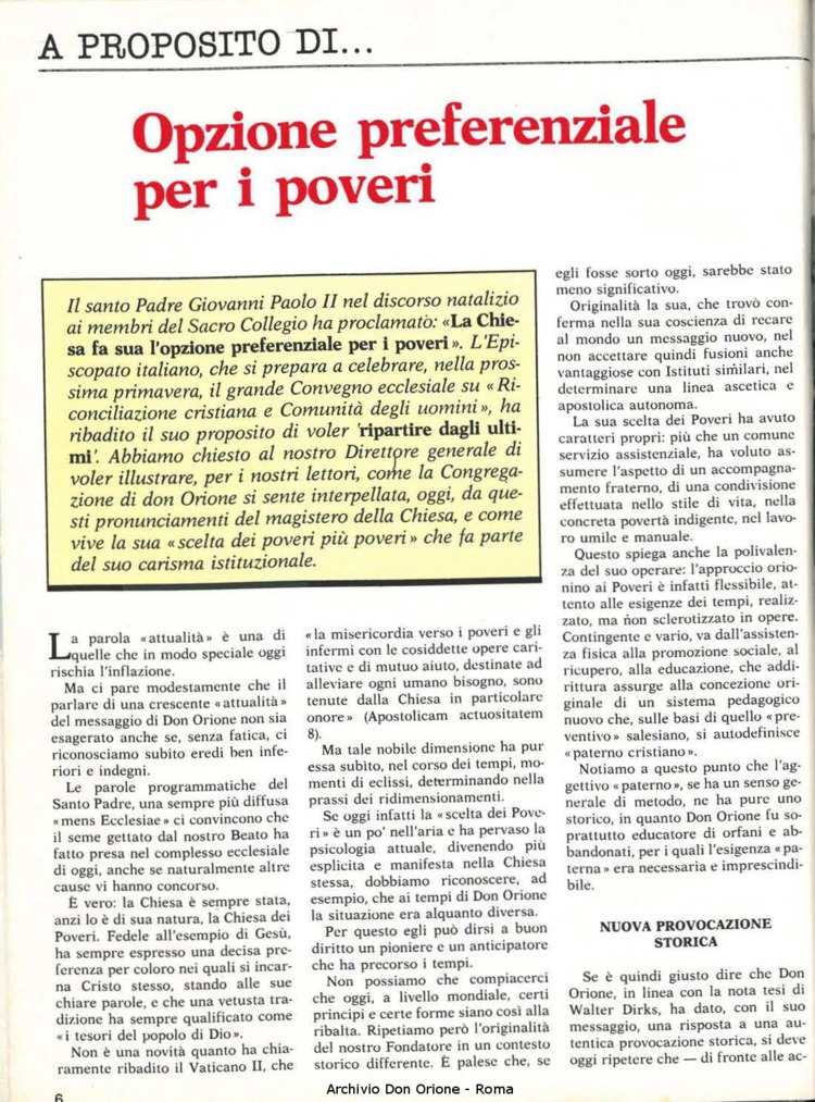 Don Orione, 80, 02, 01-02-1985, pagina 6