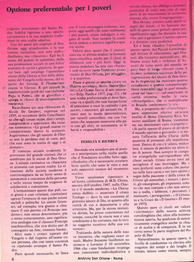 Don Orione, 80, 02, 01-02-1985, pagina 8