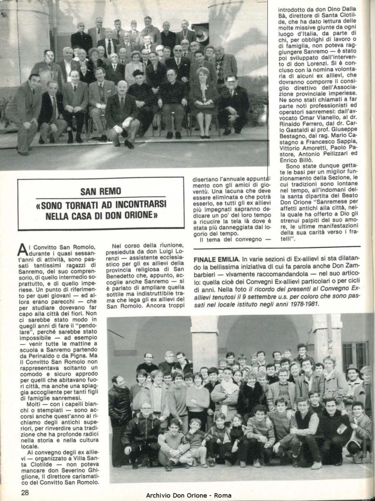 Don Orione, 80, 02, 01-02-1985, pagina 28