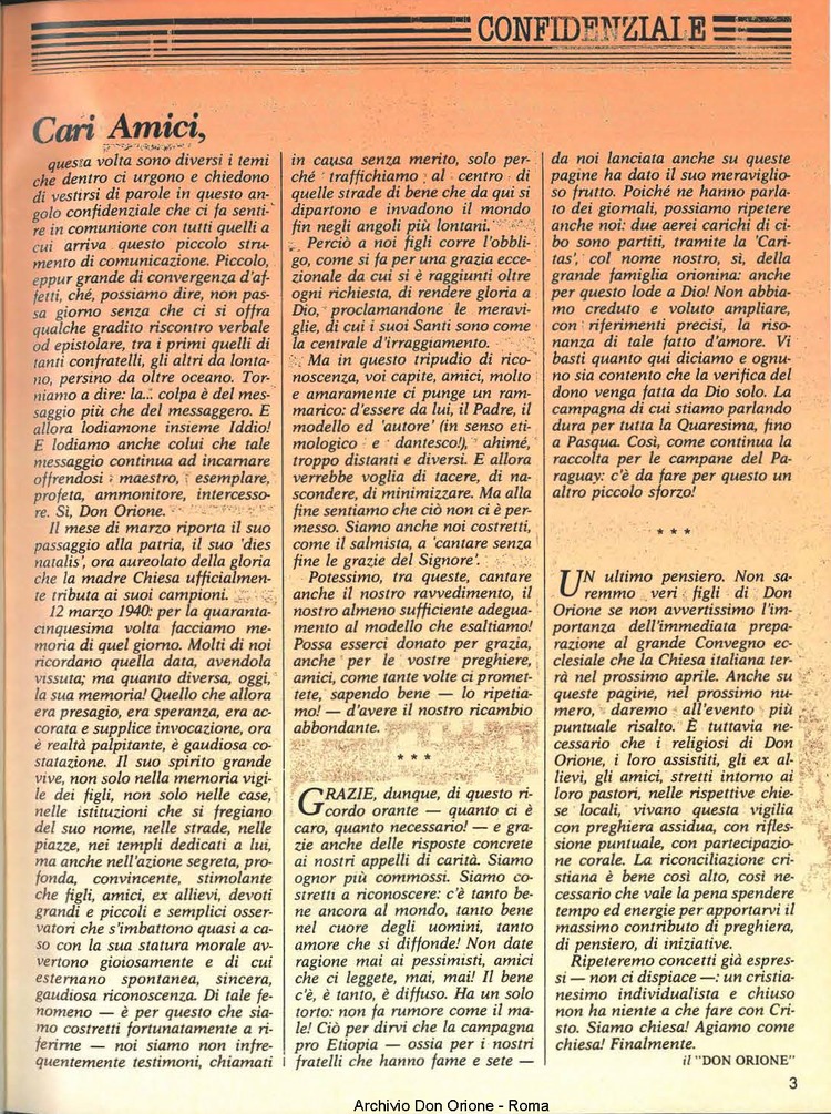 Don Orione, 80, 03, 01-03-1985, pagina 3