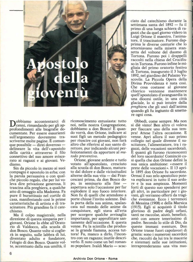 Don Orione, 80, 03, 01-03-1985, pagina 6