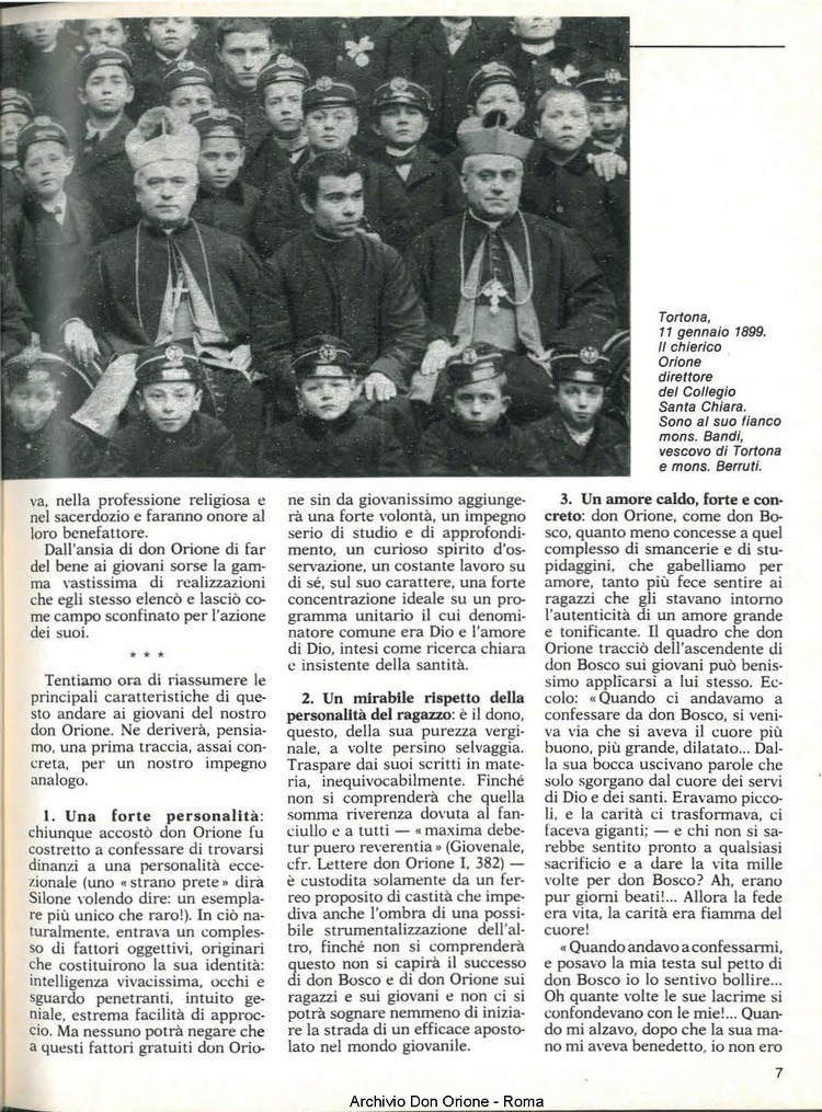 Don Orione, 80, 03, 01-03-1985, pagina 7