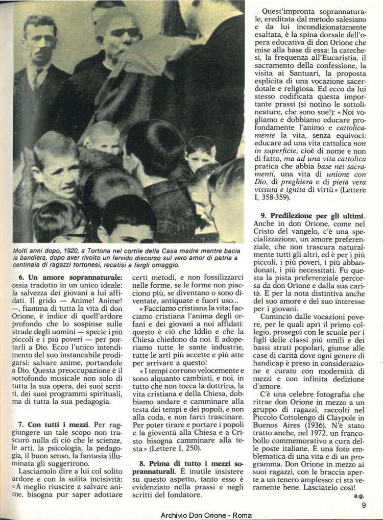 Don Orione, 80, 03, 01-03-1985, pagina 9
