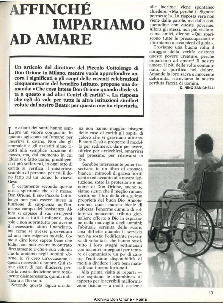 Don Orione, 80, 03, 01-03-1985, pagina 13