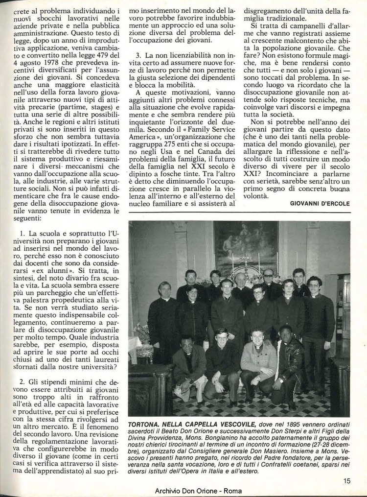 Don Orione, 80, 03, 01-03-1985, pagina 15