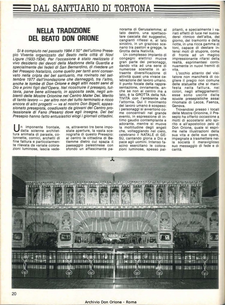 Don Orione, 80, 03, 01-03-1985, pagina 20