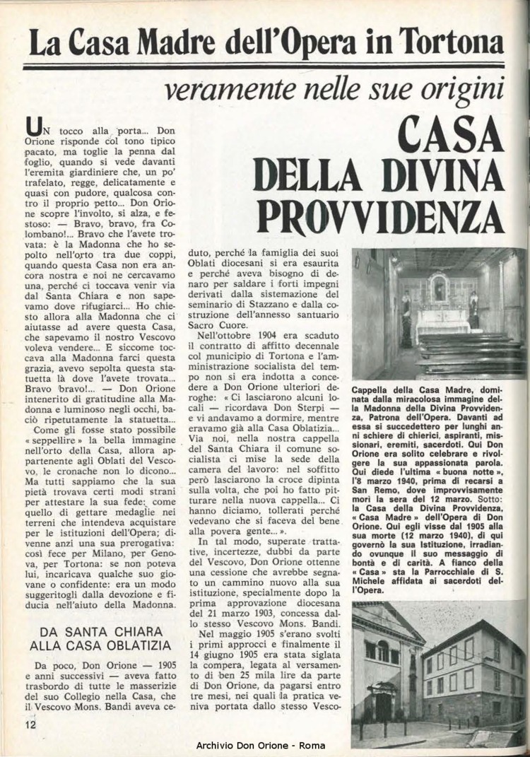Don Orione, 80, 04, 01-04-1985, pagina 12