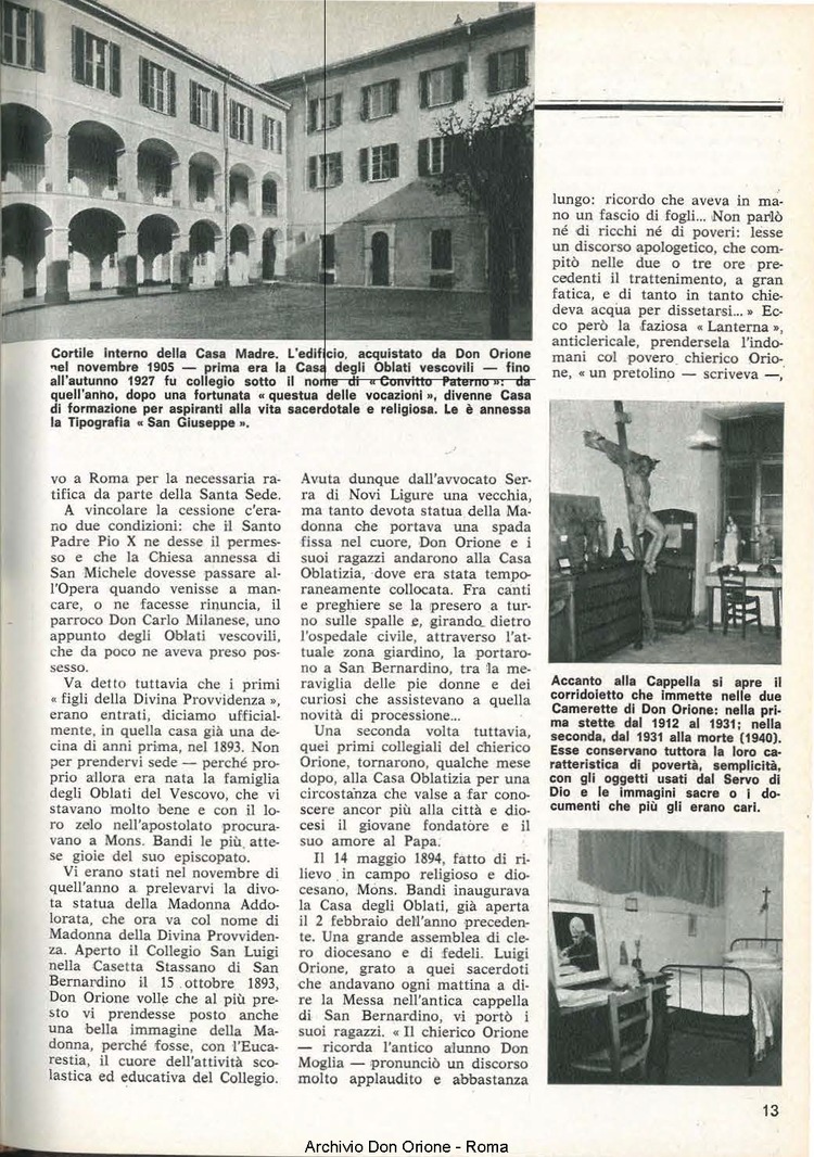 Don Orione, 80, 04, 01-04-1985, pagina 13