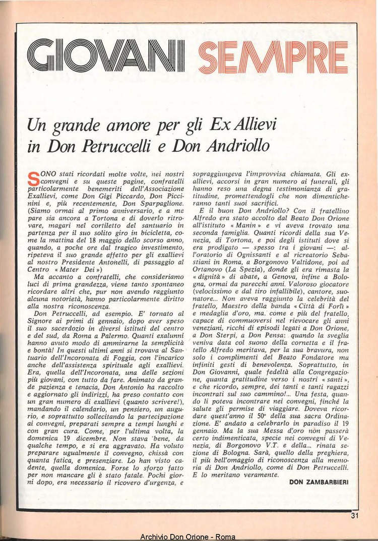 Don Orione, 80, 04, 01-04-1985, pagina 31