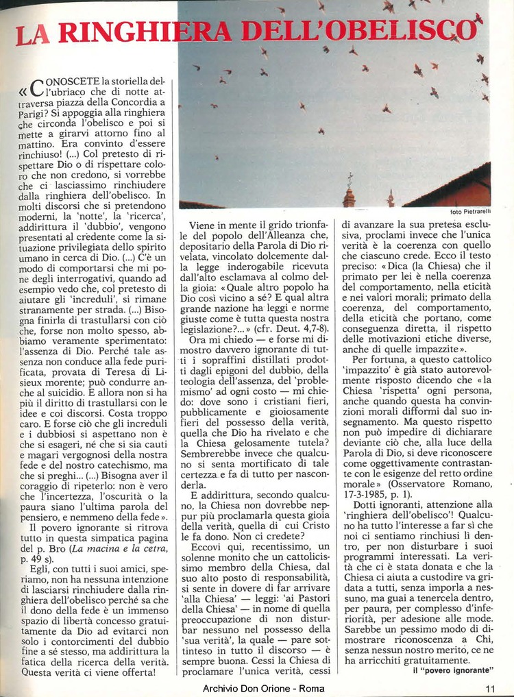 Don Orione, 80, 05, 01-05-1985, pagina 11