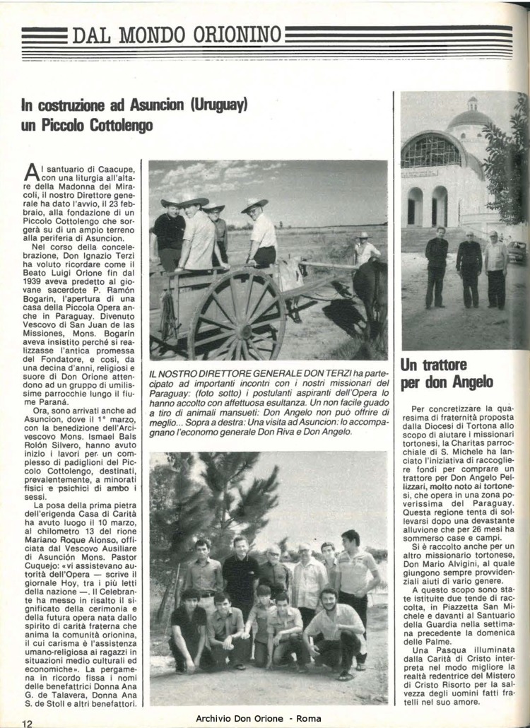 Don Orione, 80, 05, 01-05-1985, pagina 12