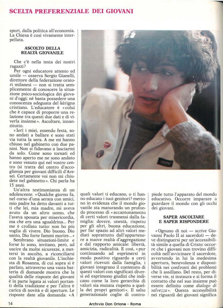 Don Orione, 80, 05, 01-05-1985, pagina 14