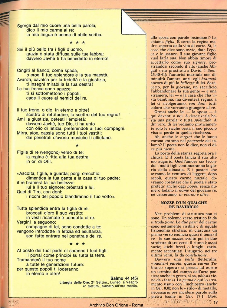 Don Orione, 80, 05, 01-05-1985, pagina 17