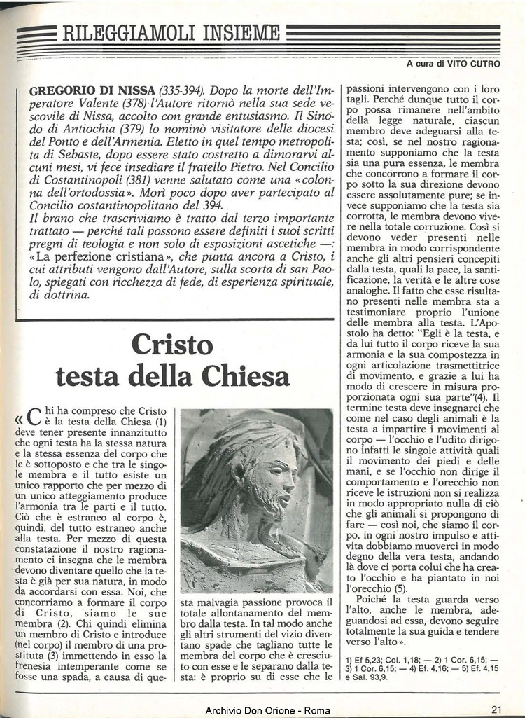 Don Orione, 80, 05, 01-05-1985, pagina 21