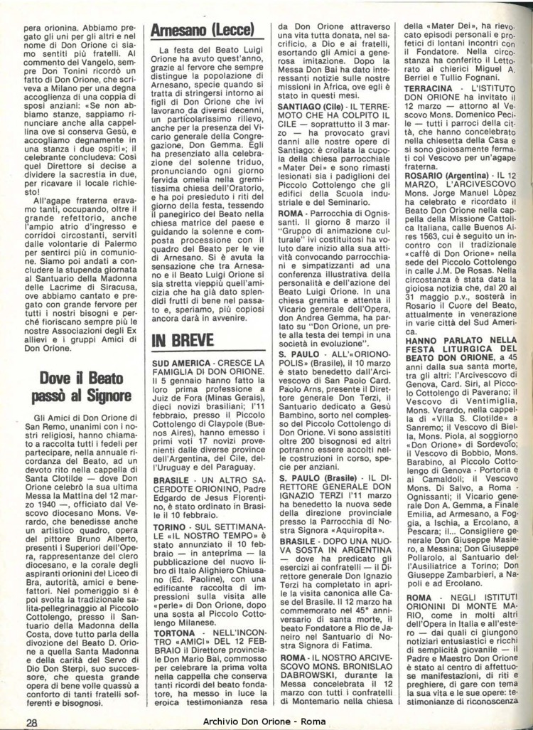 Don Orione, 80, 05, 01-05-1985, pagina 28
