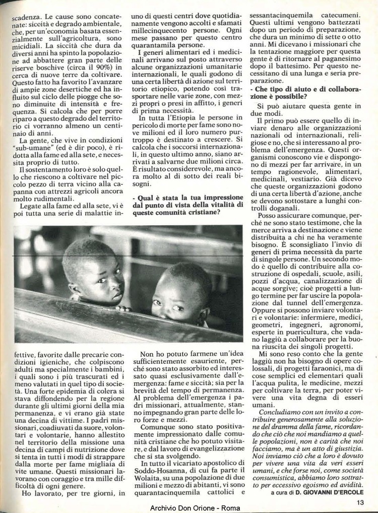 Don Orione, 80, 06, 01-06-1985, pagina 13