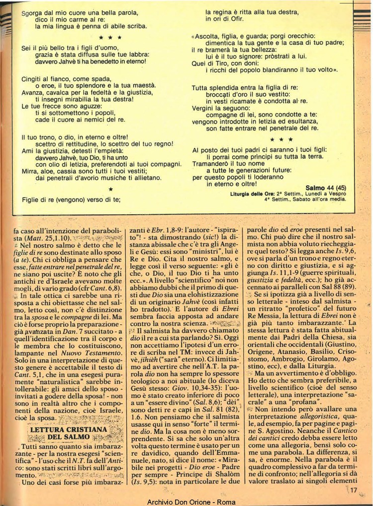 Don Orione, 80, 06, 01-06-1985, pagina 17