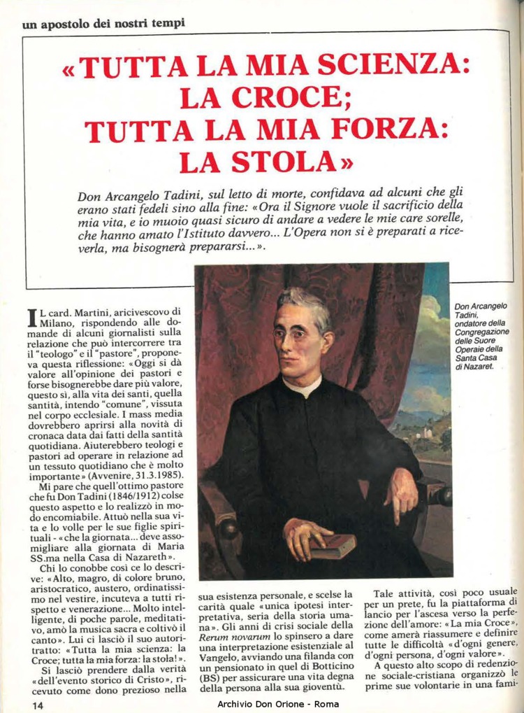 Don Orione, 80, 07, 01-07-1985, pagina 14