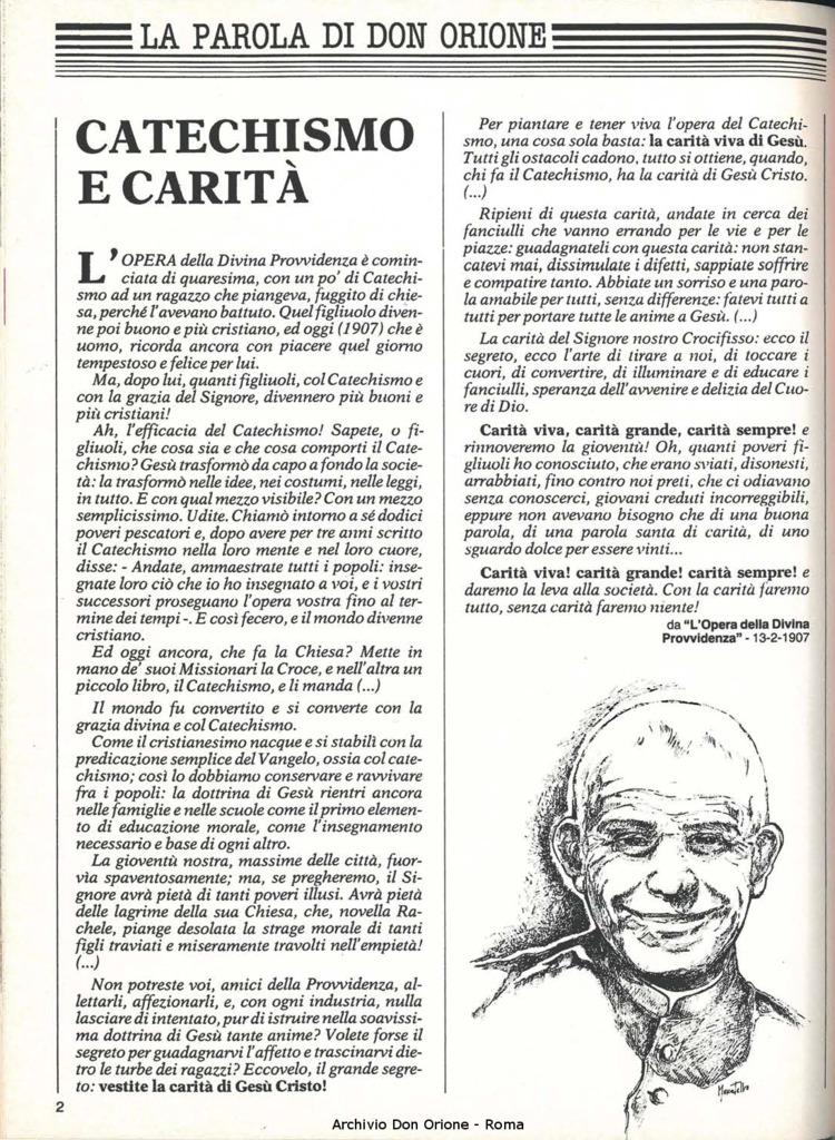 Don Orione, 80, 08, 01-10-1985, pagina 2