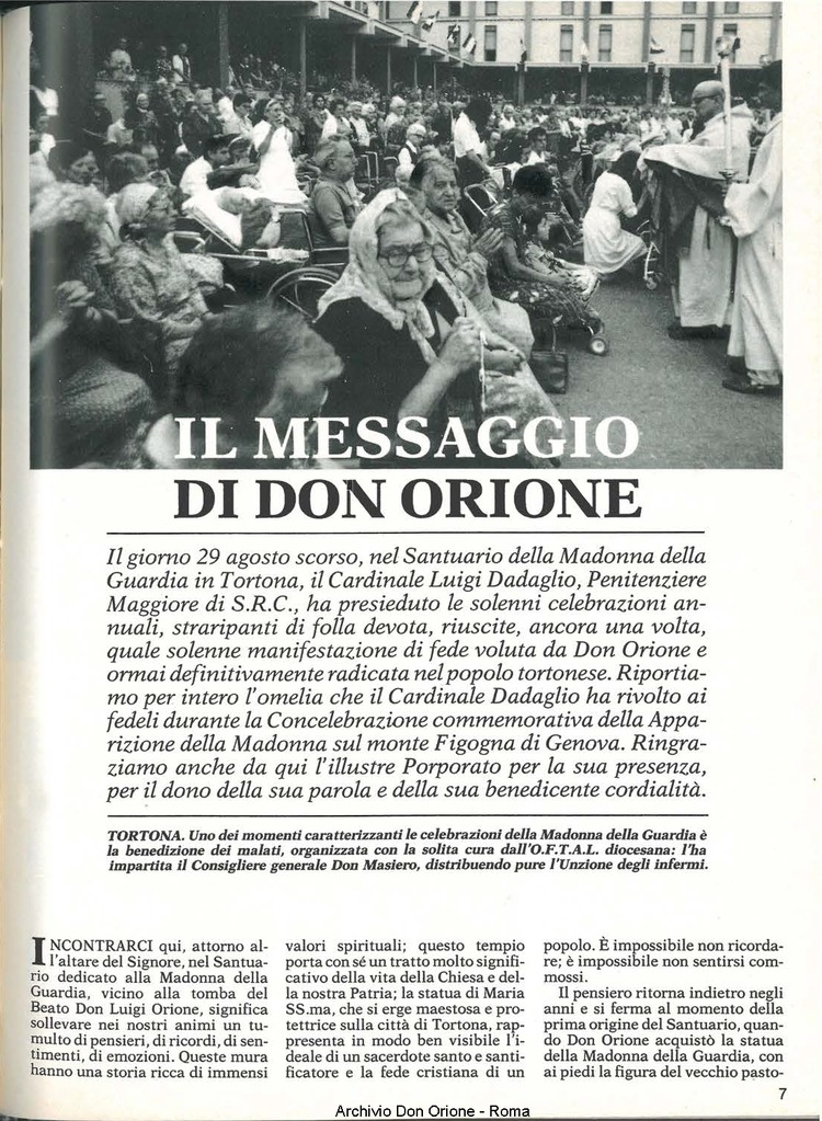 Don Orione, 80, 08, 01-10-1985, pagina 7