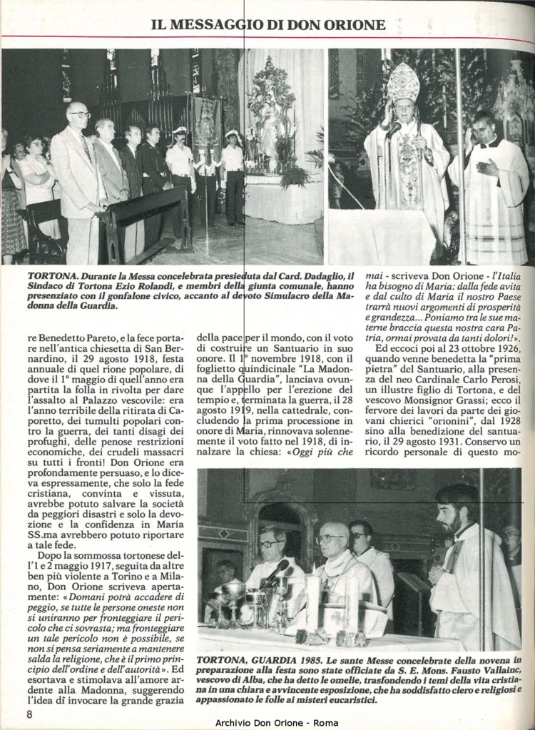 Don Orione, 80, 08, 01-10-1985, pagina 8