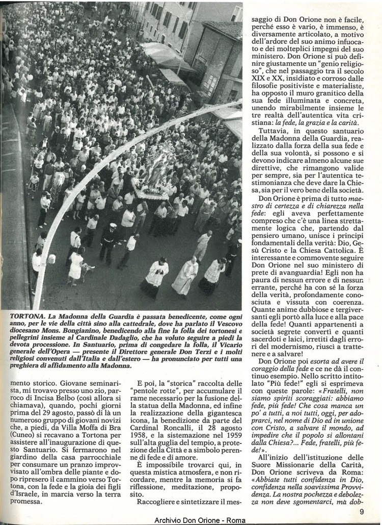 Don Orione, 80, 08, 01-10-1985, pagina 9