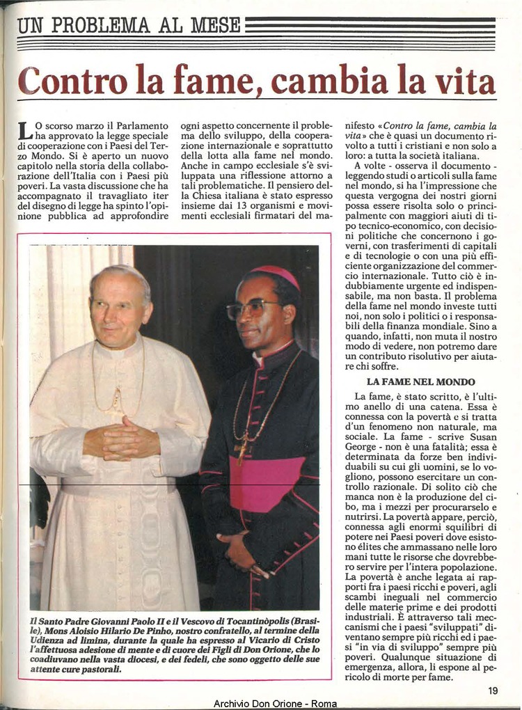 Don Orione, 80, 08, 01-10-1985, pagina 19