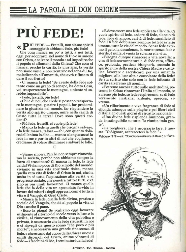 Don Orione, 80, 09, 01-11-1985, pagina 2