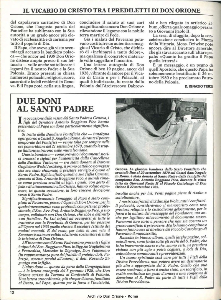 Don Orione, 80, 09, 01-11-1985, pagina 12
