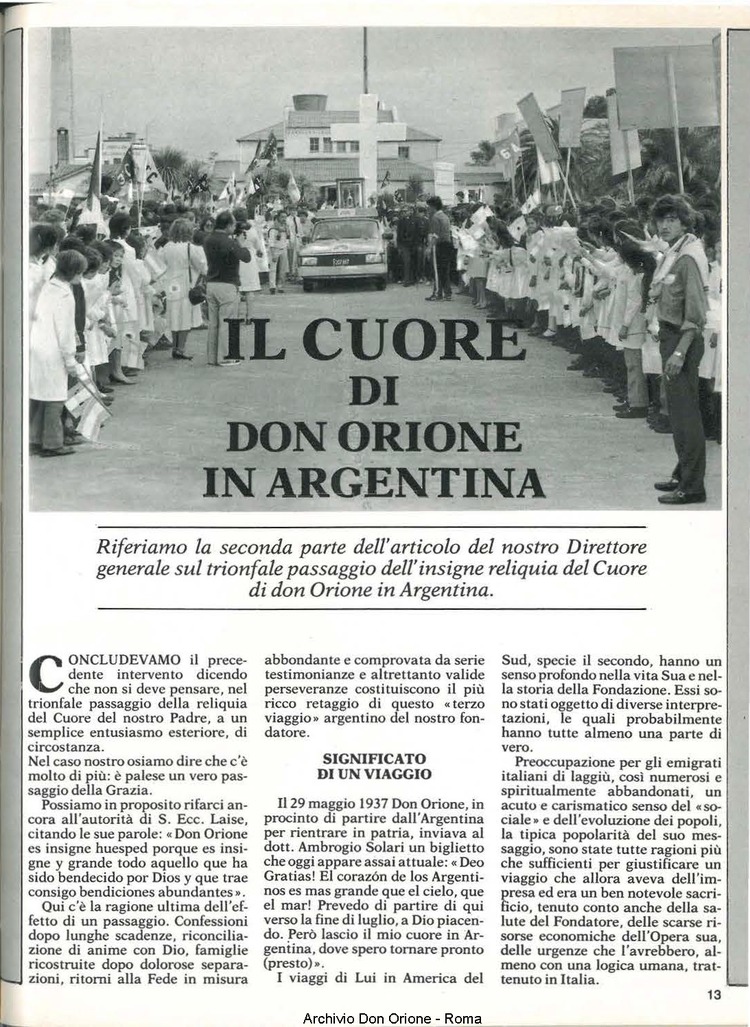 Don Orione, 80, 09, 01-11-1985, pagina 13